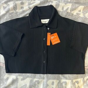 YoungLA Black Crop Top